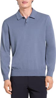 Theory Goris Long Sleeve Polo