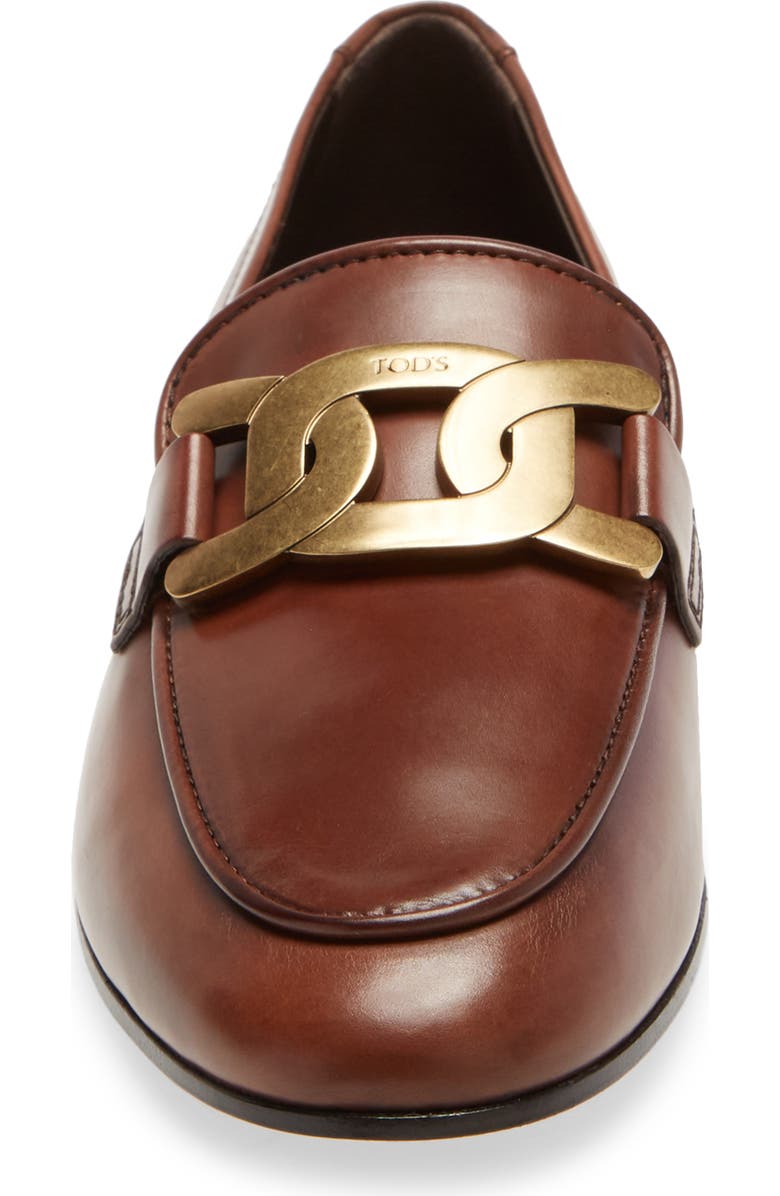 Tod's Chain Buckle Loafer, Alternate, color,