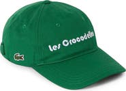 Lacoste Embroidered Graphic Baselball Hat