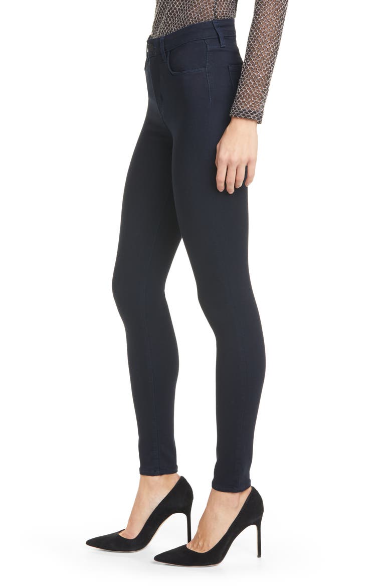 Marguerite High Waist Skinny Jeans, Alternate, color, METRO