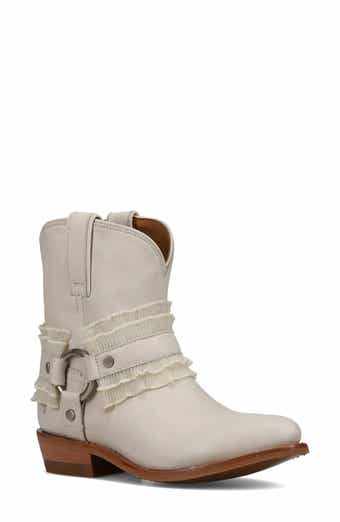 Billy Ruffle Harness Bootie