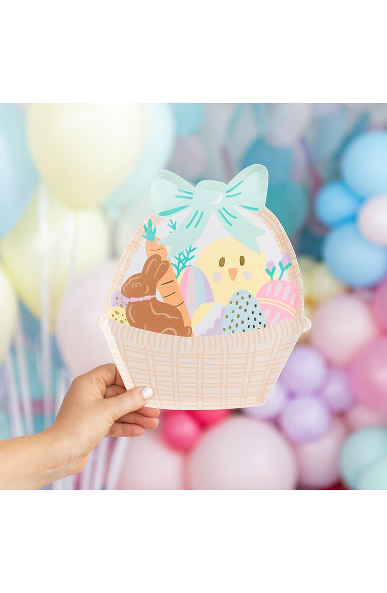 Daydream Society Easter Fun Basket Large Plates, Alternate, color, Assorted Pre-Pack