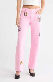 Runway Charm Straight Leg Jeans