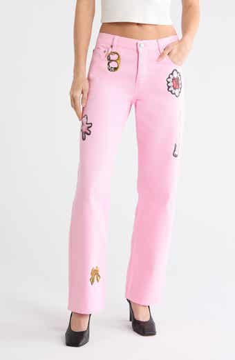 Runway Charm Straight Leg Jeans