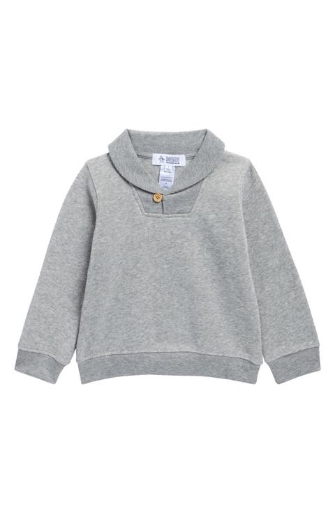 Kids' Fleece Shawl Collar Sweater (Little Kid)