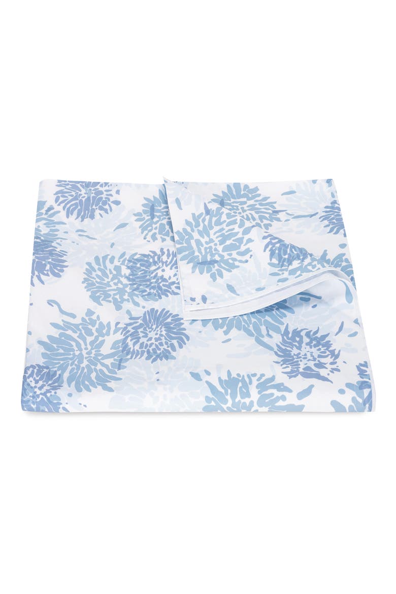 Chrysanthemum Duvet Cover, Main, color, BLUE