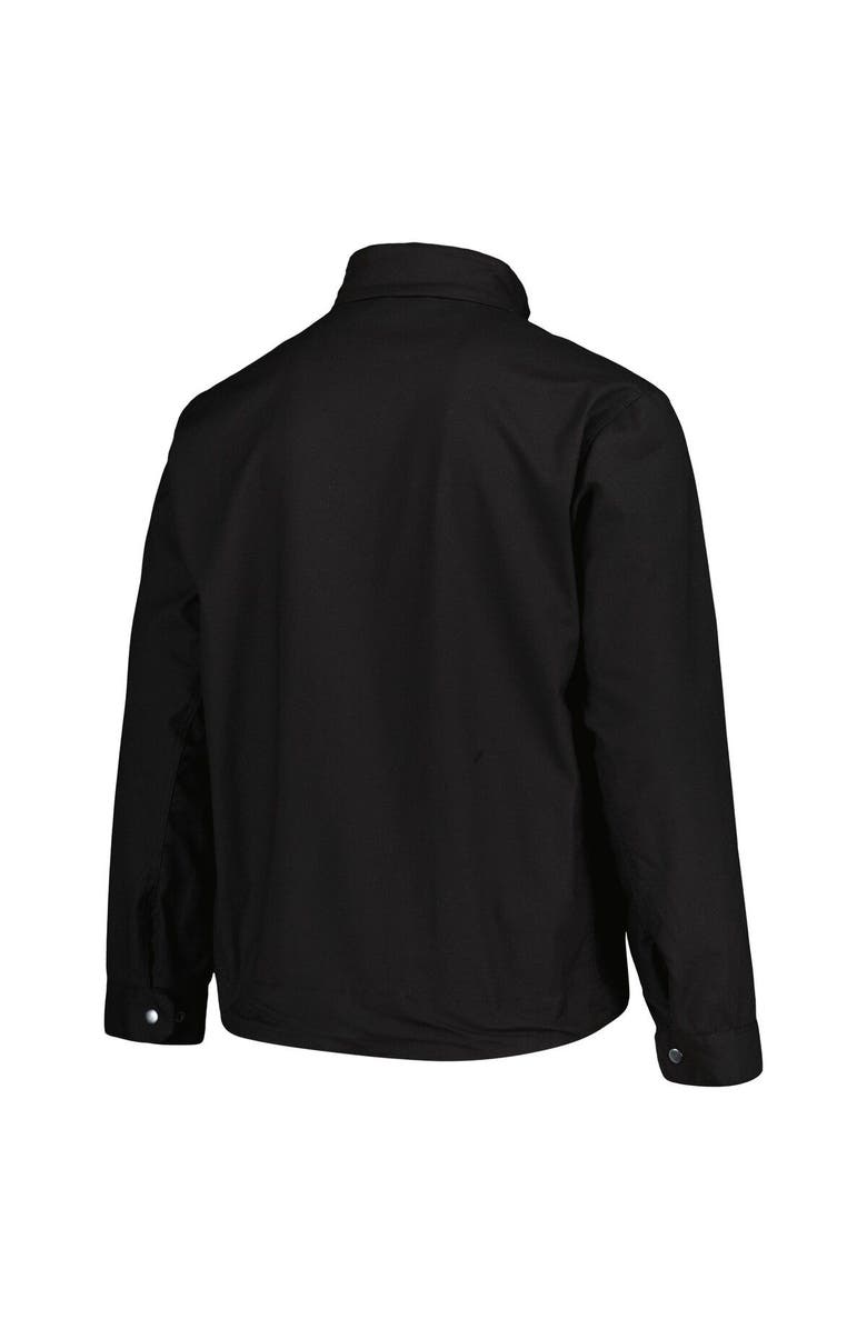 DUNBROOKE Men's Dunbrooke Black Arizona Cardinals Journey Workwear Tri-Blend Full-Zip Jacket, Alternate, color, Black