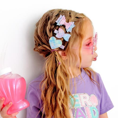 Sweet Wink Mermaid Shimmer Clip Set In Multicolor