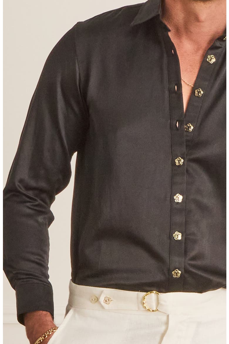 Relaxed Fit Blake Shirt, Alternate, color, Black