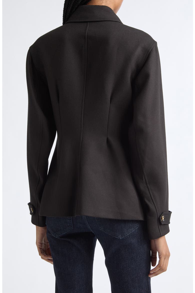 Severine Dickey Coat, Alternate, color, BLACK