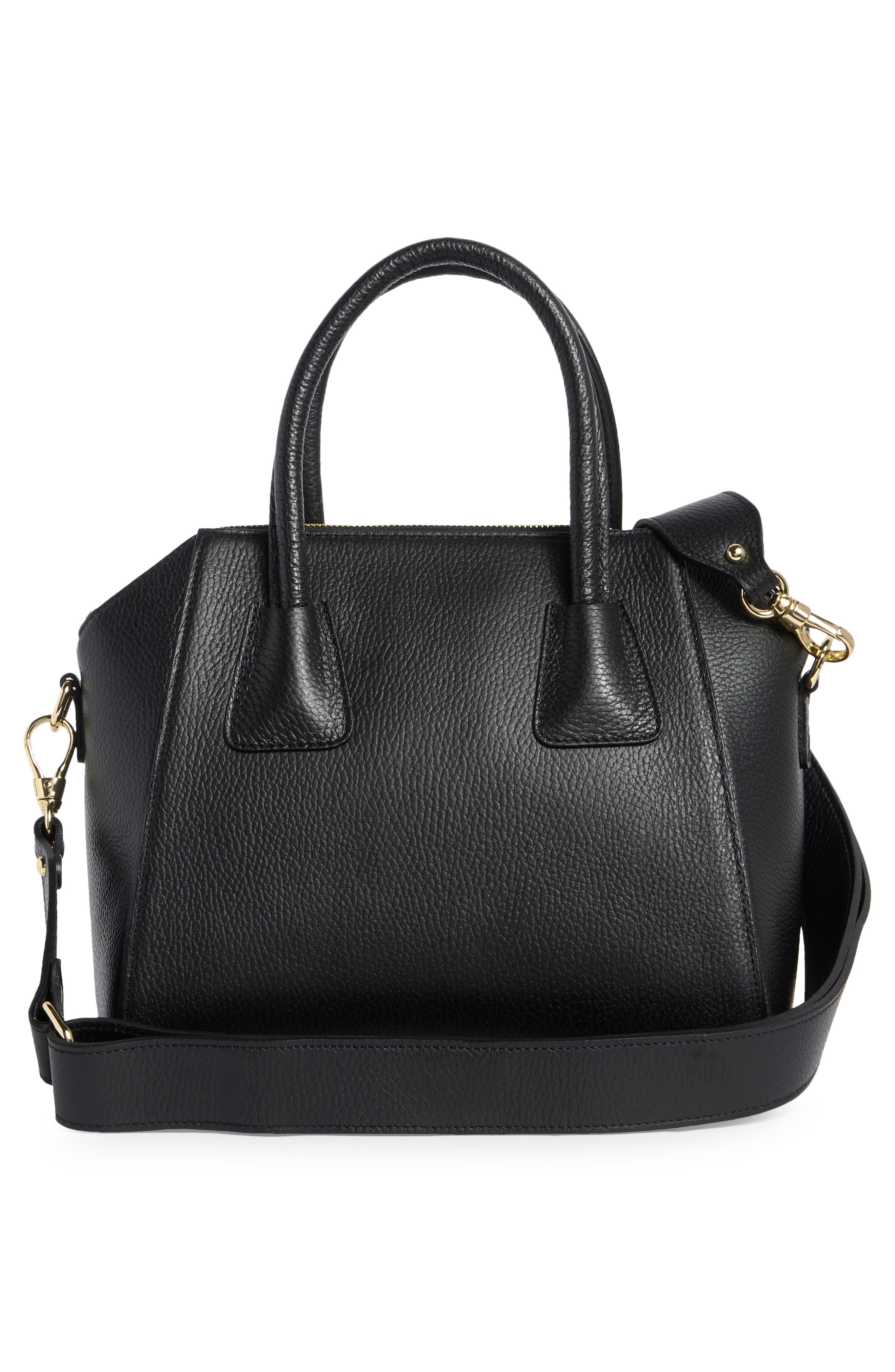 VALENTINO BY MARIO VALENTINO Minimi VLOGO Leather Shoulder Bag, Alternate, color, 