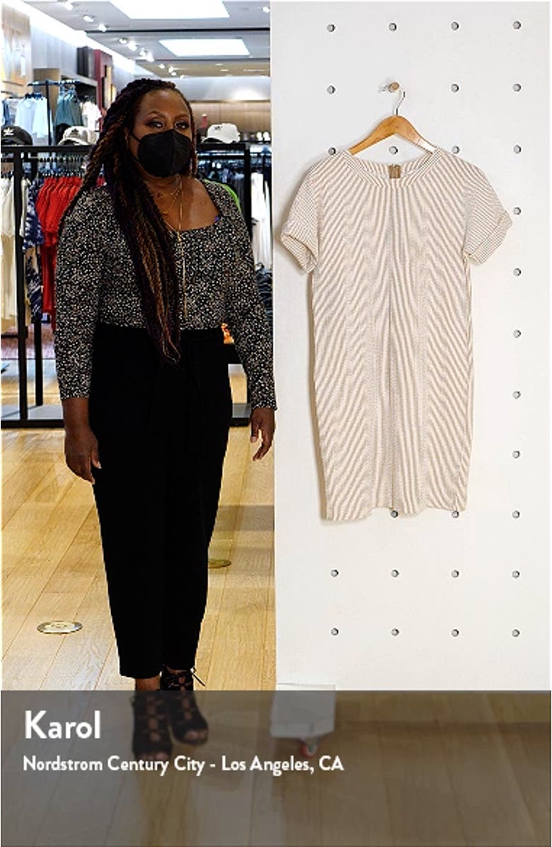 Textured Stripe Dress, sales video thumbnail