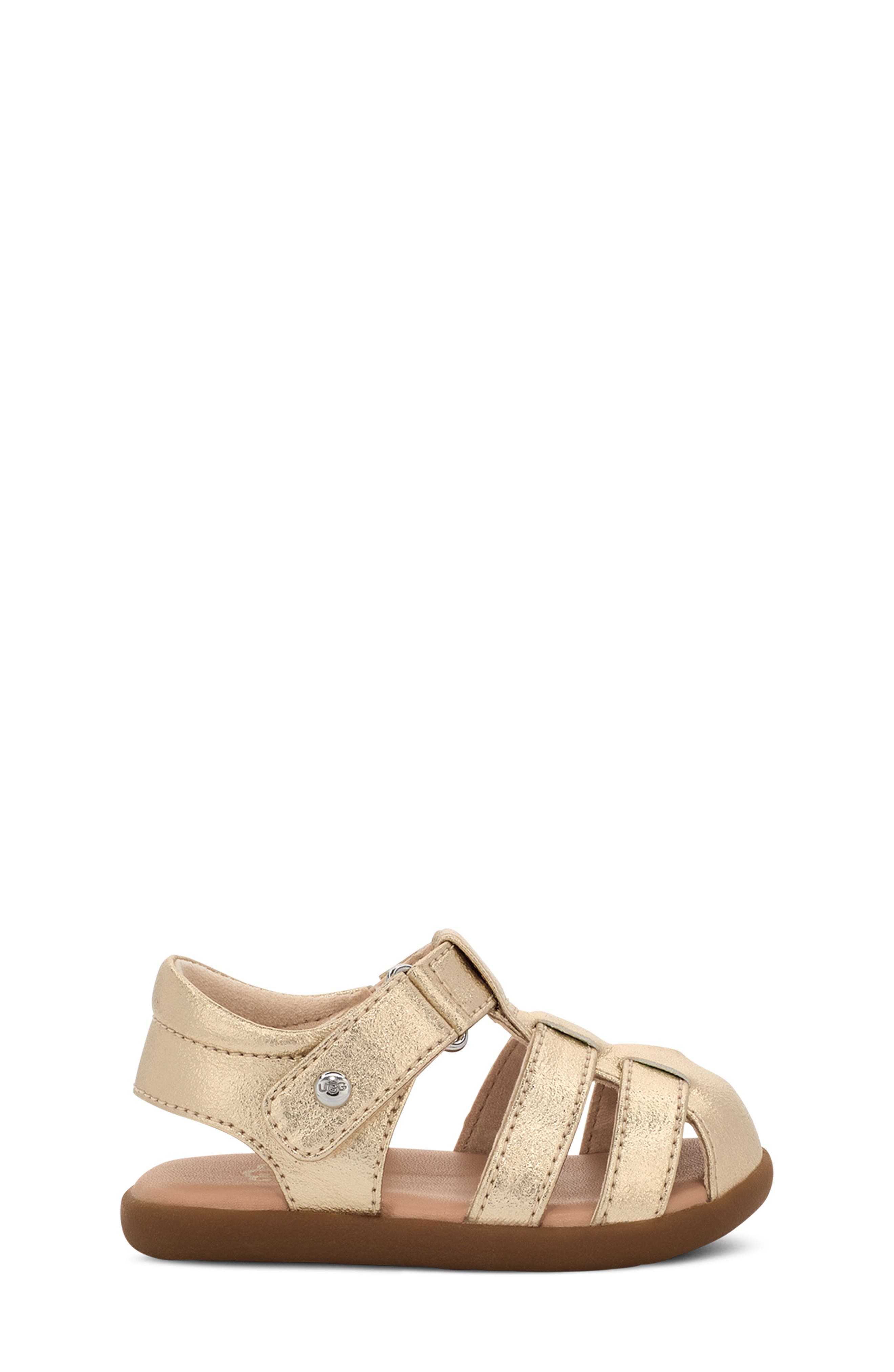 UGG<sup>®</sup> Kolding Metallic Fisherman Sandal, Alternate, color, 