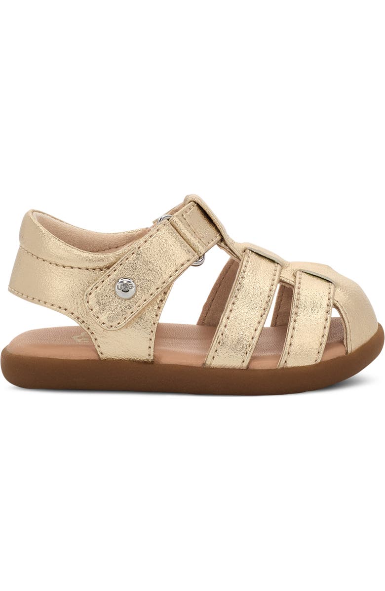UGG<sup>®</sup> Kolding Metallic Fisherman Sandal, Alternate, color,