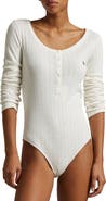 Polo Ralph Lauren Pointelle Cotton Bodysuit