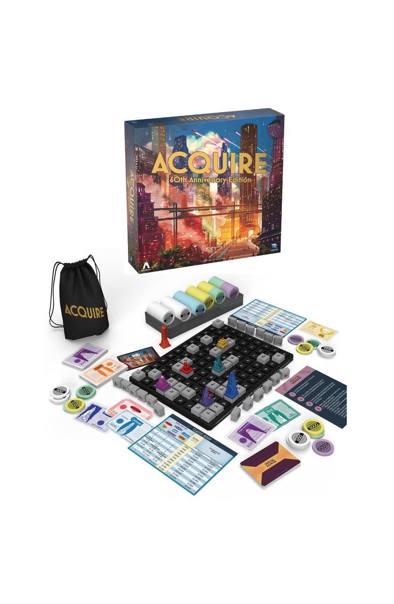 Renegade Game Studios Acquire 60Th Anniversary Edition, Alternate, color, Multicolored