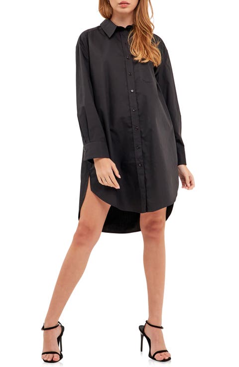Classic Collar Shirtdress