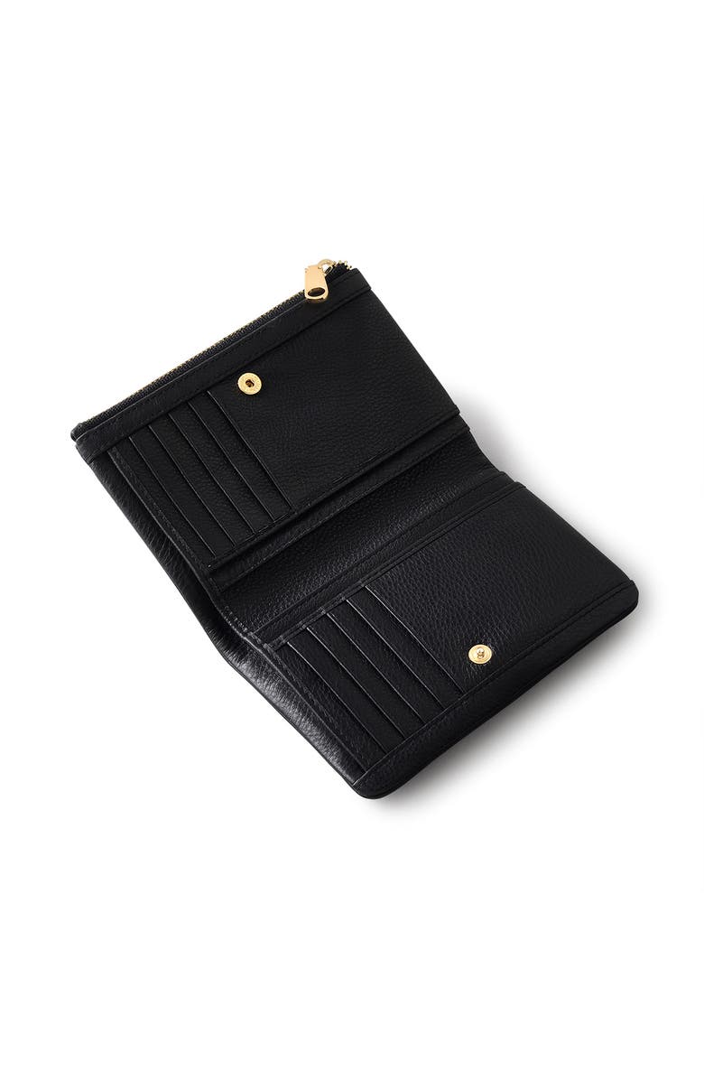 Radley Mallow Street Medium Bifold Wallet, Alternate, color, Black