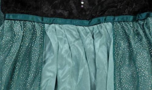 Ame Kids' Frozen Princess Anna Pajama Night Gown In Green