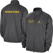 Jordan Brand Men's Jordan Brand Gray Golden State Warriors Courtside Statement Edition Jumpman Jam Full-Zip Jacket