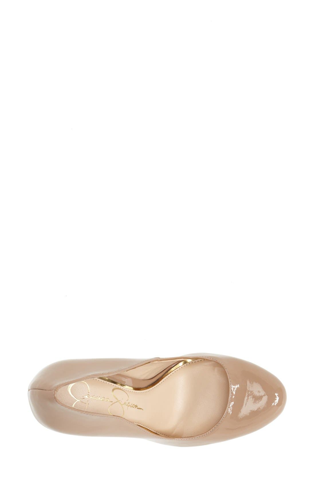 'Rachel' Pump, Alternate, color, NUDE