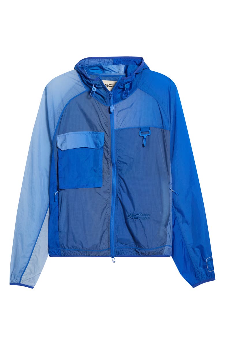 RC Outdoor Supply Griffith Colorblock Running Jacket, Alternate, color, Blue Gradient
