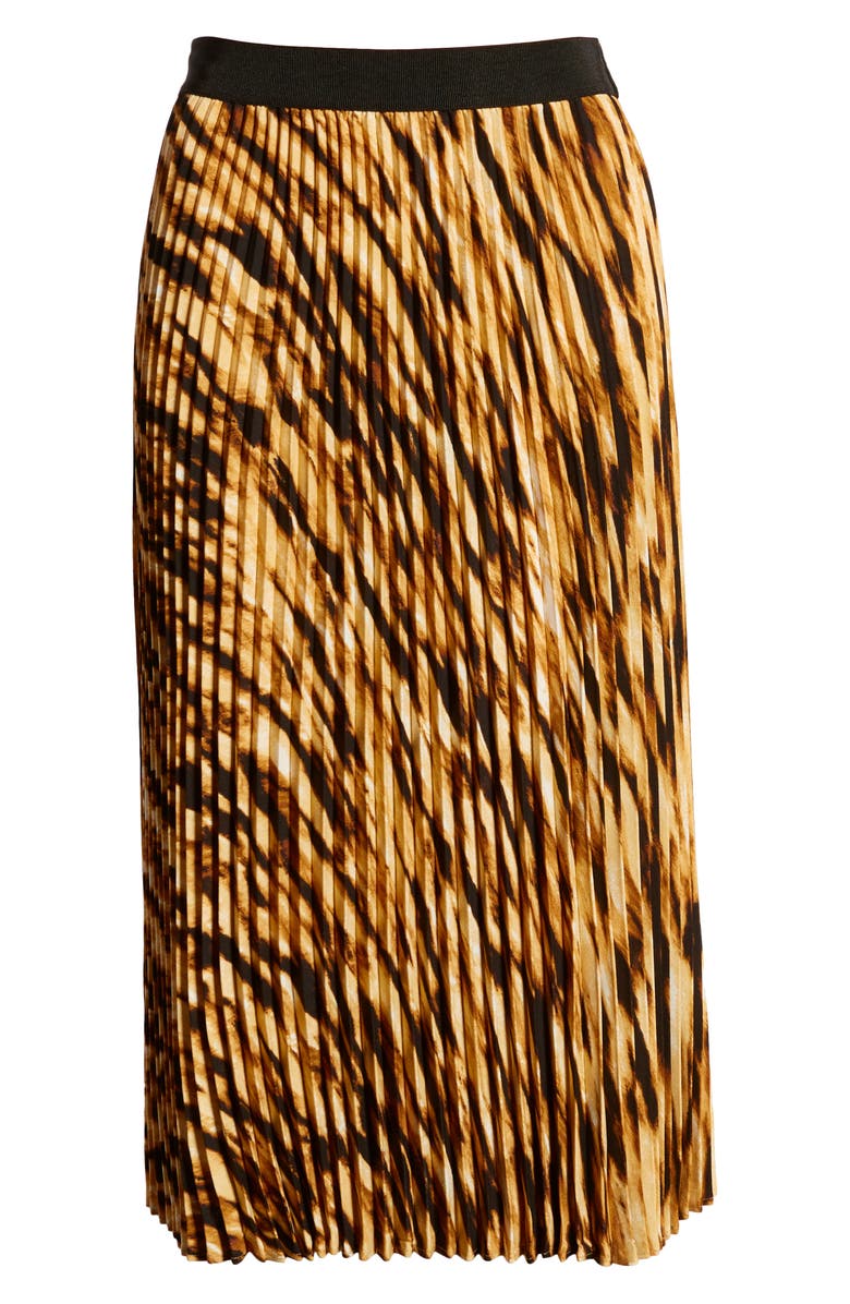 Leith Pleated Midi Skirt, Alternate, color, 