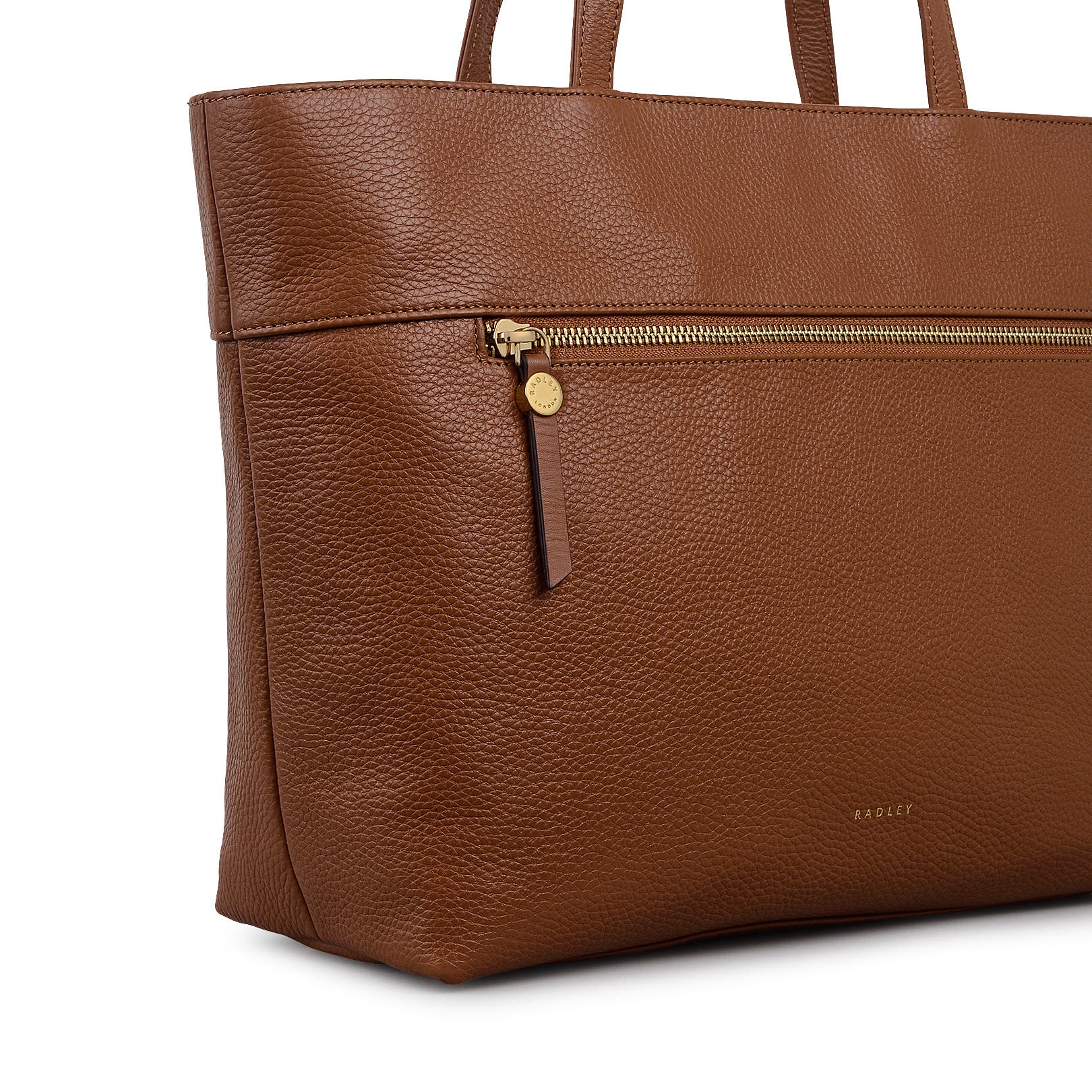 Radley Fountain Road Medium Ziptop Tote Bag, Alternate, color, Indus Tan