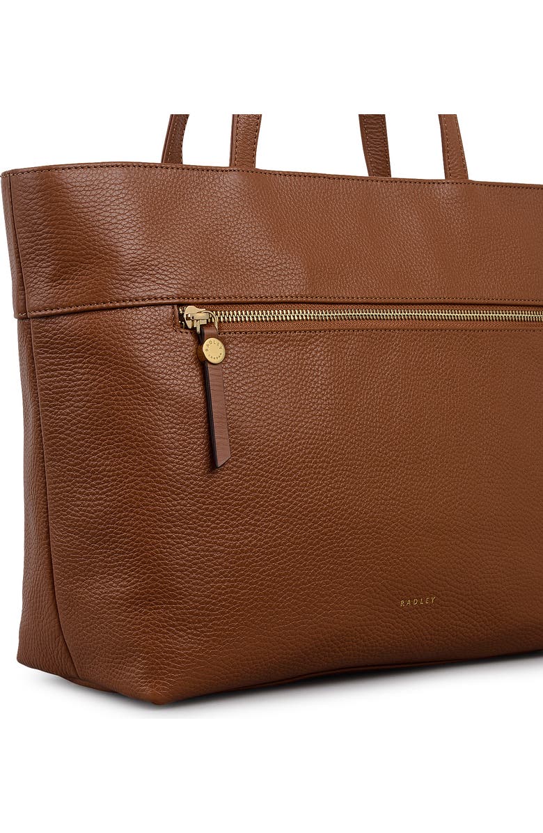 Radley Fountain Road Medium Ziptop Tote Bag, Alternate, color, Indus Tan