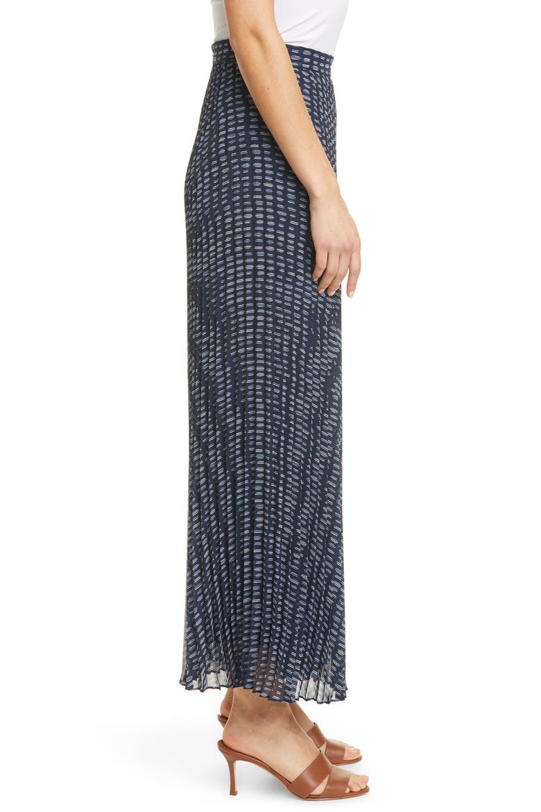 Jessyn Pleated Chiffon Pants, Alternate, color, NAVY MULTI SURFBOARD