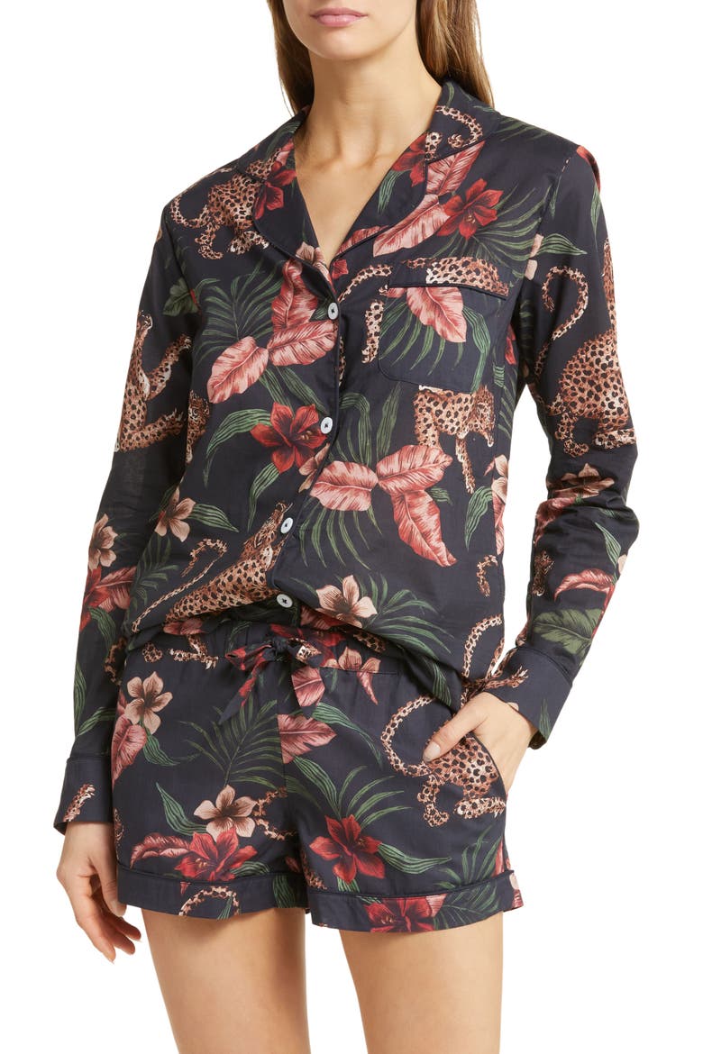 Signature Pajama Set, Main, color, SOLEIA NAVY