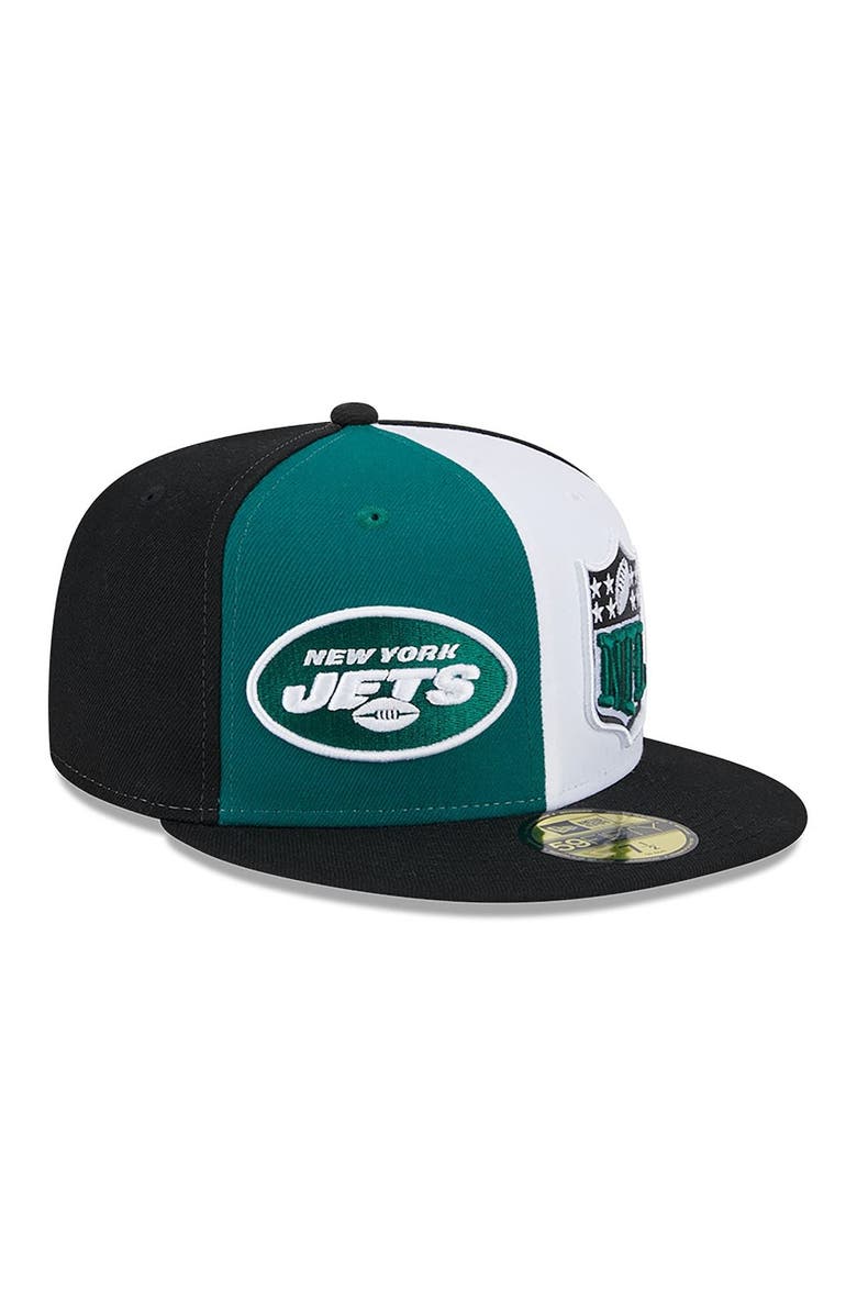 New Era Men's New Era Green/Black New York Jets 2023 Sideline 59FIFTY Fitted Hat, Main, color, Green