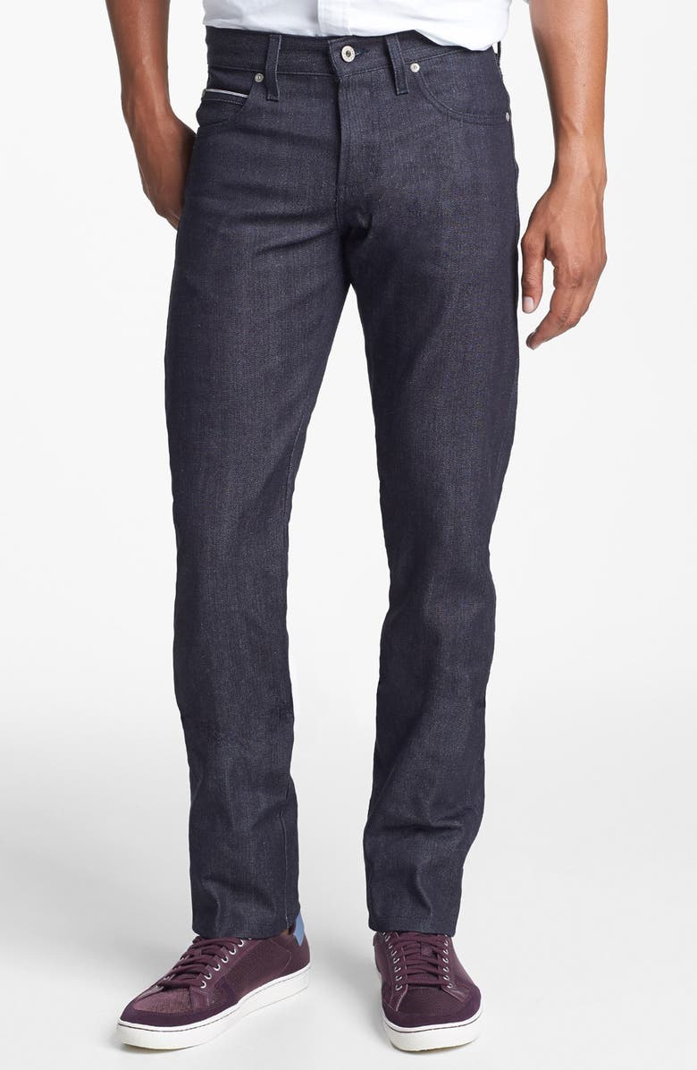 Naked & Famous Denim 'Skinny Guy' Skinny Fit Raw Selvedge Jeans, Main, color,