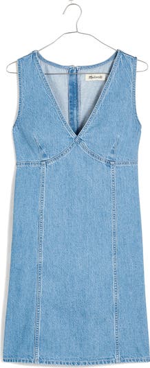 Sleeveless Denim Minidress