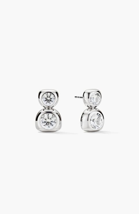 Inès Drop Stud Earrings