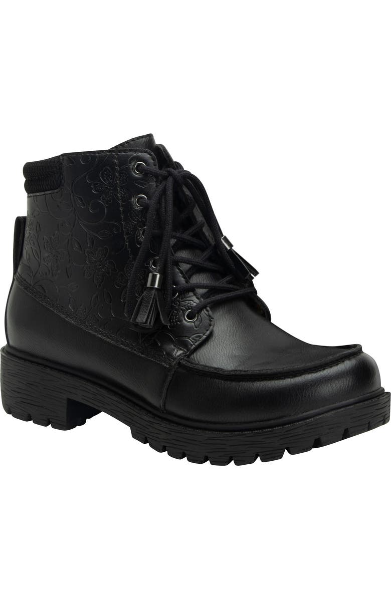 Alegria by PG Lite Waterproof Lug Sole Bootie, Main, color,