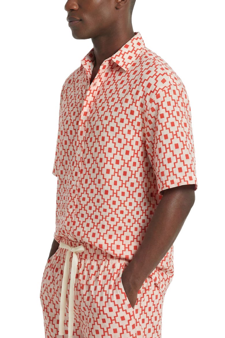 Nestor Top, Alternate, color, Red