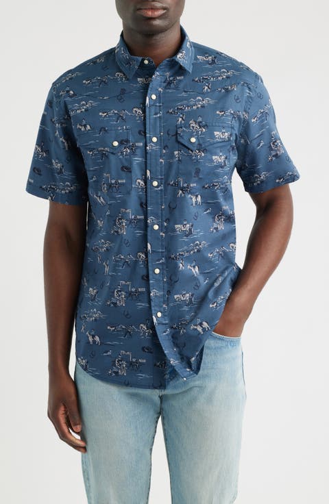 Laramie Short Sleeve Snap-Up Western Shirt
