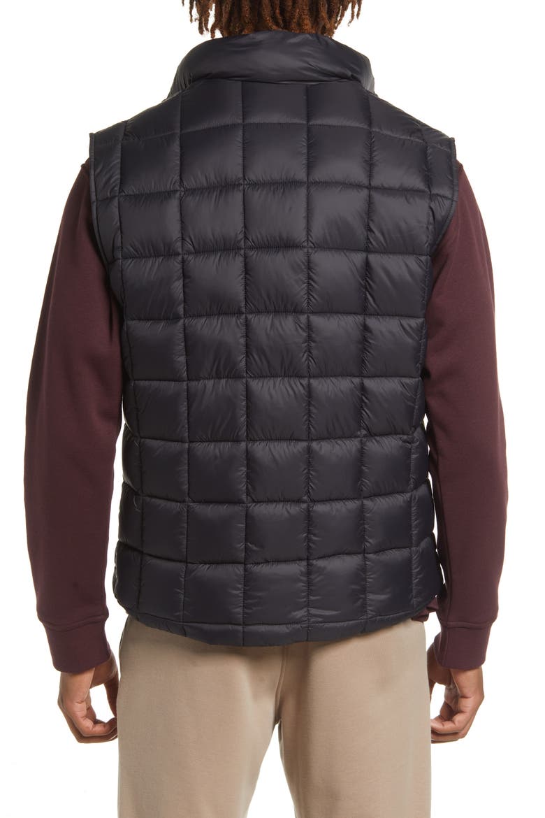 Oswald Quilted Vest, Alternate, color, BLACK