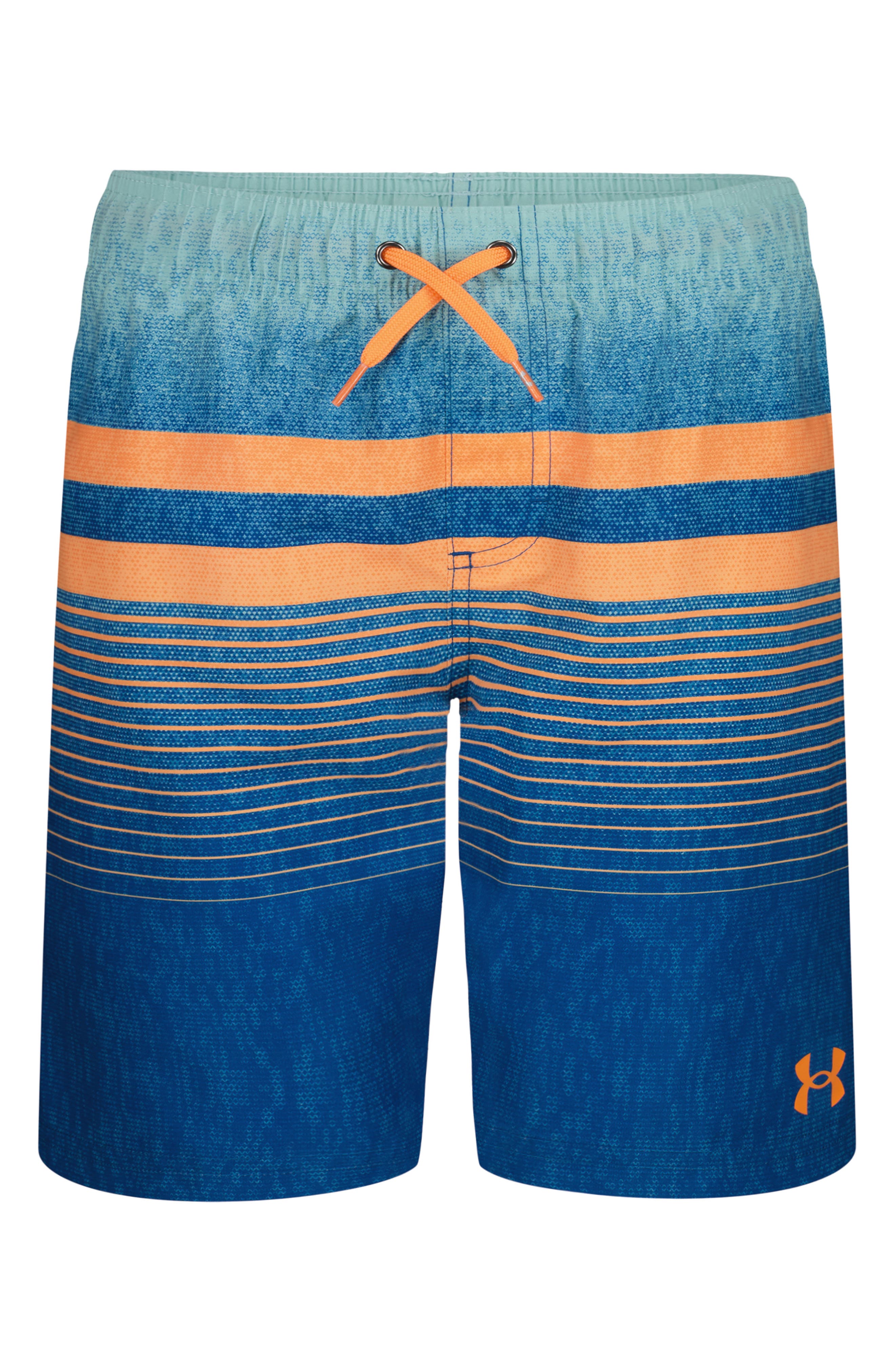 Under Armour Kids' Stripe Volley Swim Trunks