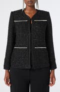 Marina Rinaldi Fungo Metallic Tweed Jacket