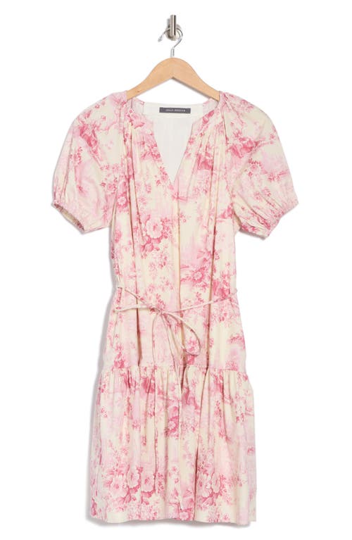 Julia Jordan Bubble Sleeve Dress In Multi