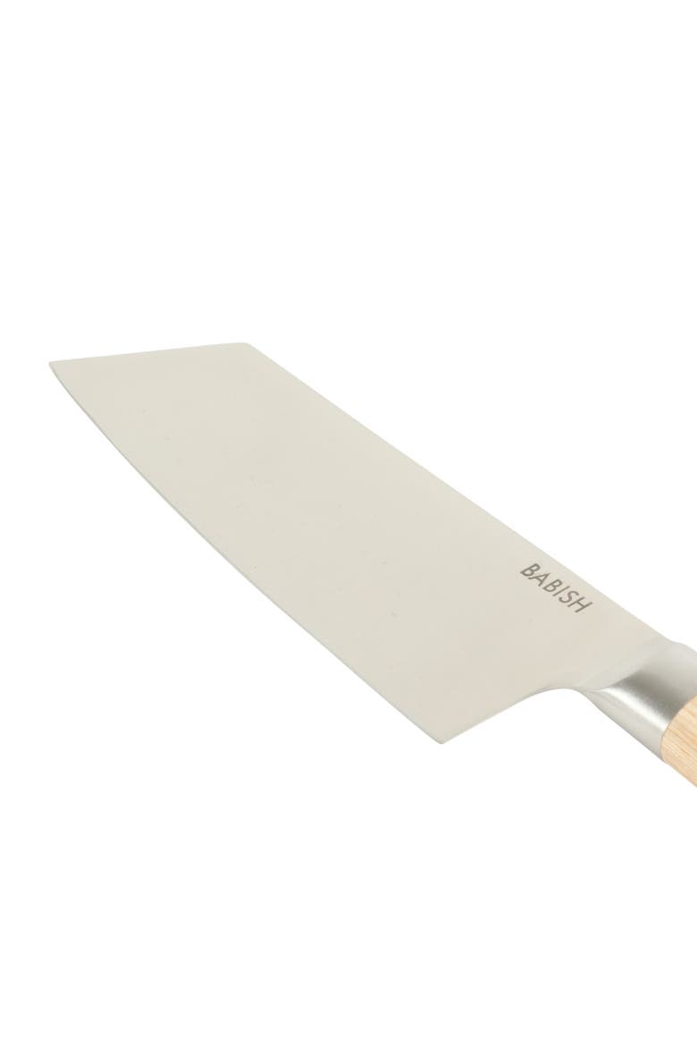 Clef Chef and Cleaver Hybrid Knife with Pakka Wood Handle, Alternate, color, Natural