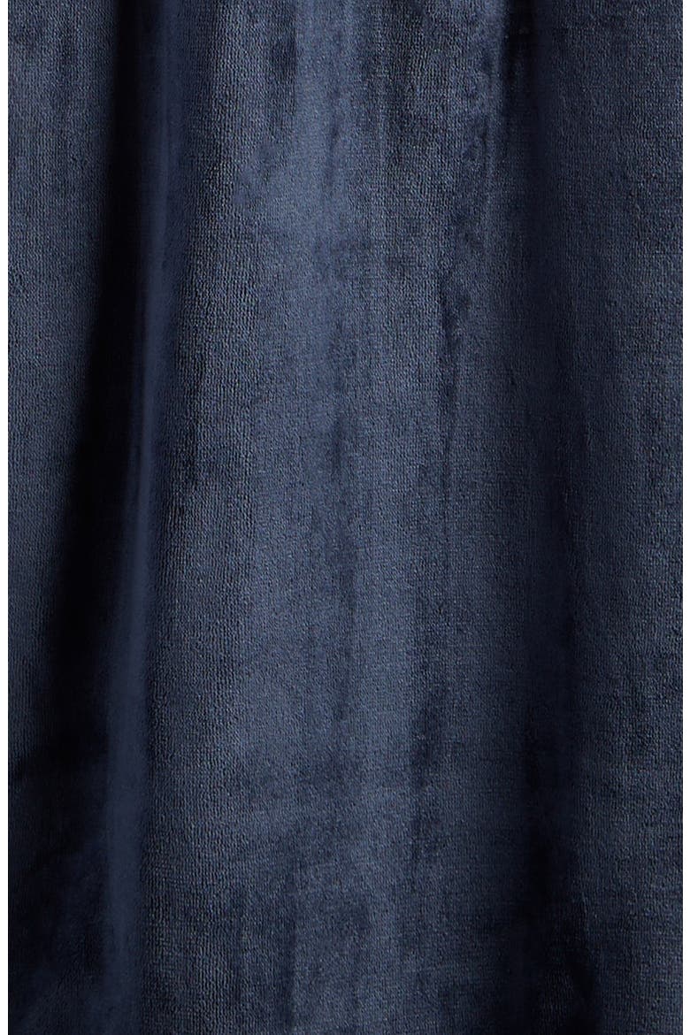 Kids' Hooded Fleece Robe, Alternate, color, NAVY PEACOAT