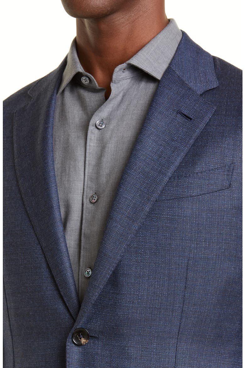 Trofeo Wool Sport Coat, Alternate, color, NAVY