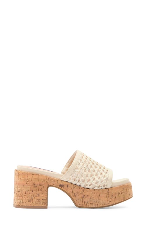 STEVE MADDEN STEVE MADDEN CORAH LATTICED PLATFORM SANDAL