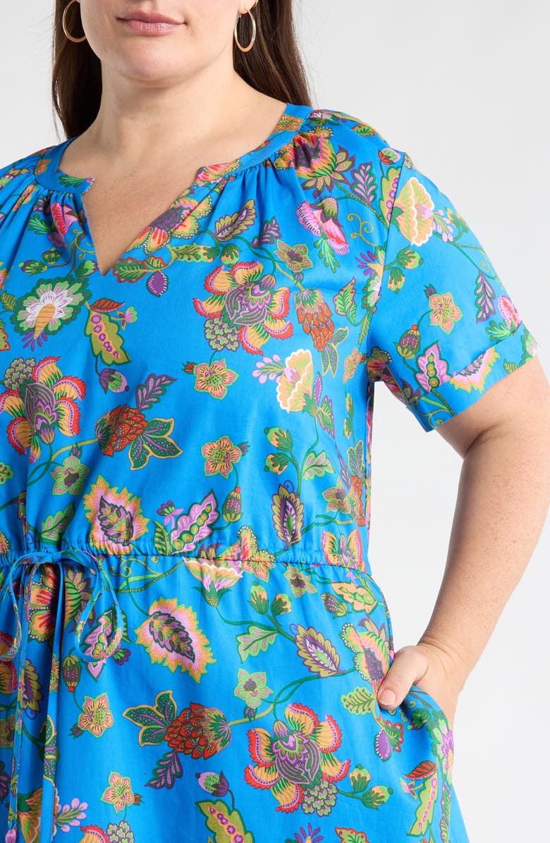 SUGARLIPS Anabelle Floral Fatima Midi Dress, Alternate, color,