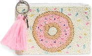Collection XIIX Frosted Donut Beaded Coin Pouch