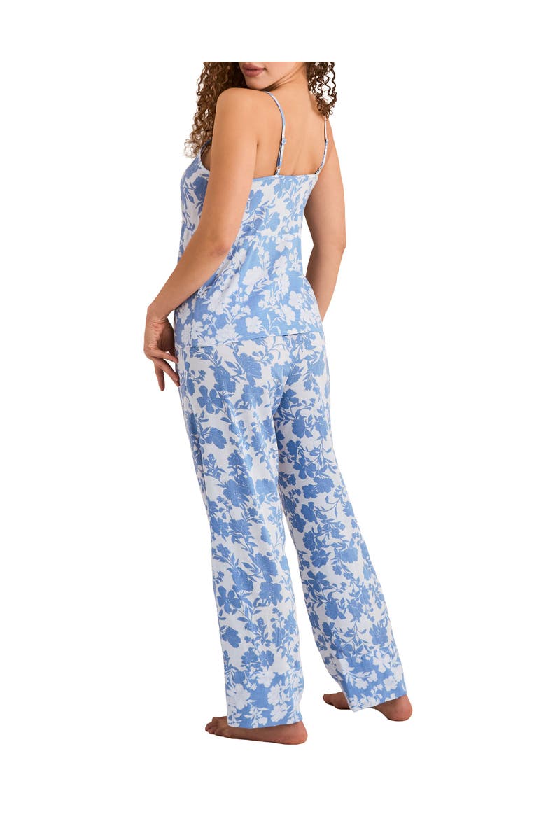 Nessa Pajama Cami & Pant Set, Alternate, color, Floral blue
