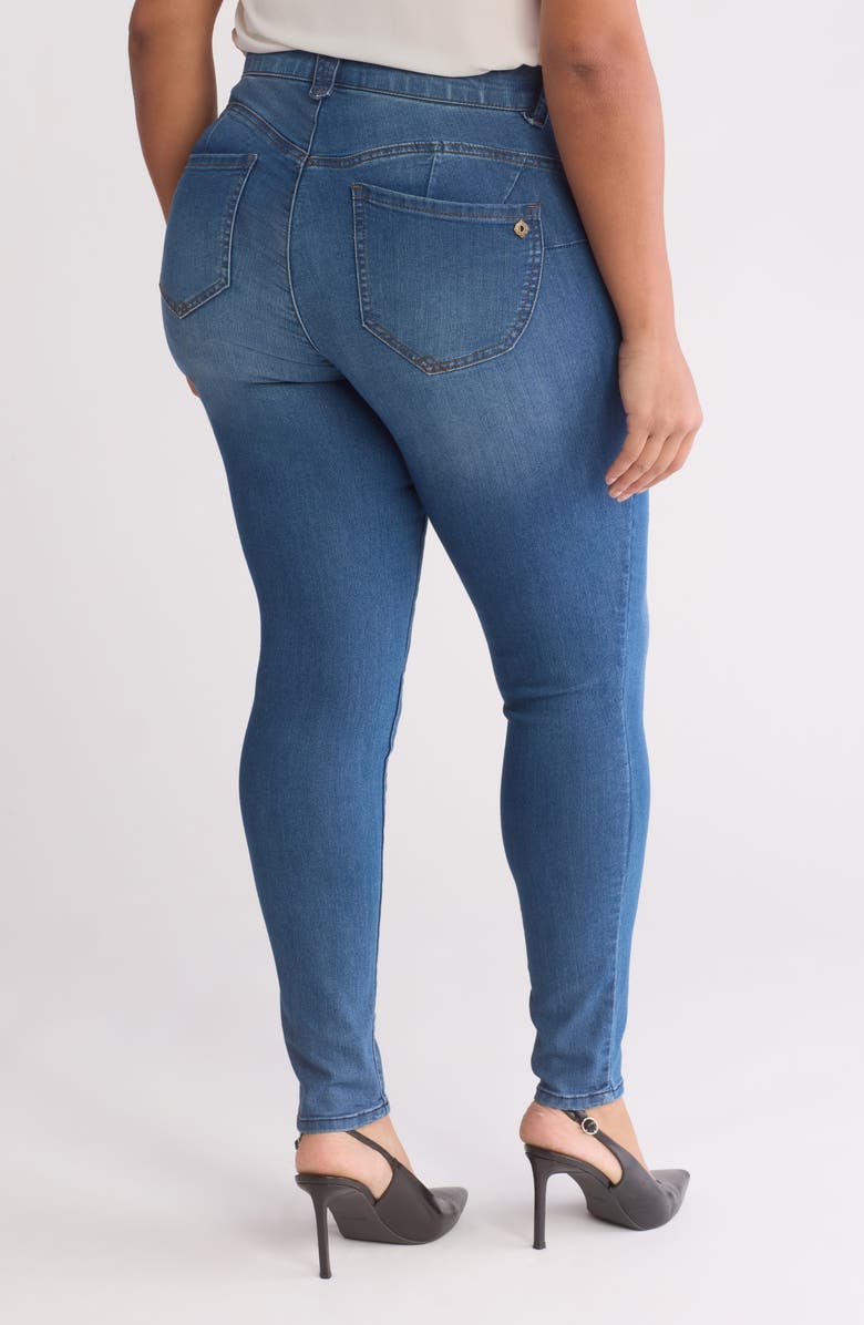 Democracy 'Ab'Solution Ankle Skinny Jean Leggings, Alternate, color, Blue